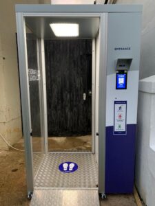 care home covid tunnel